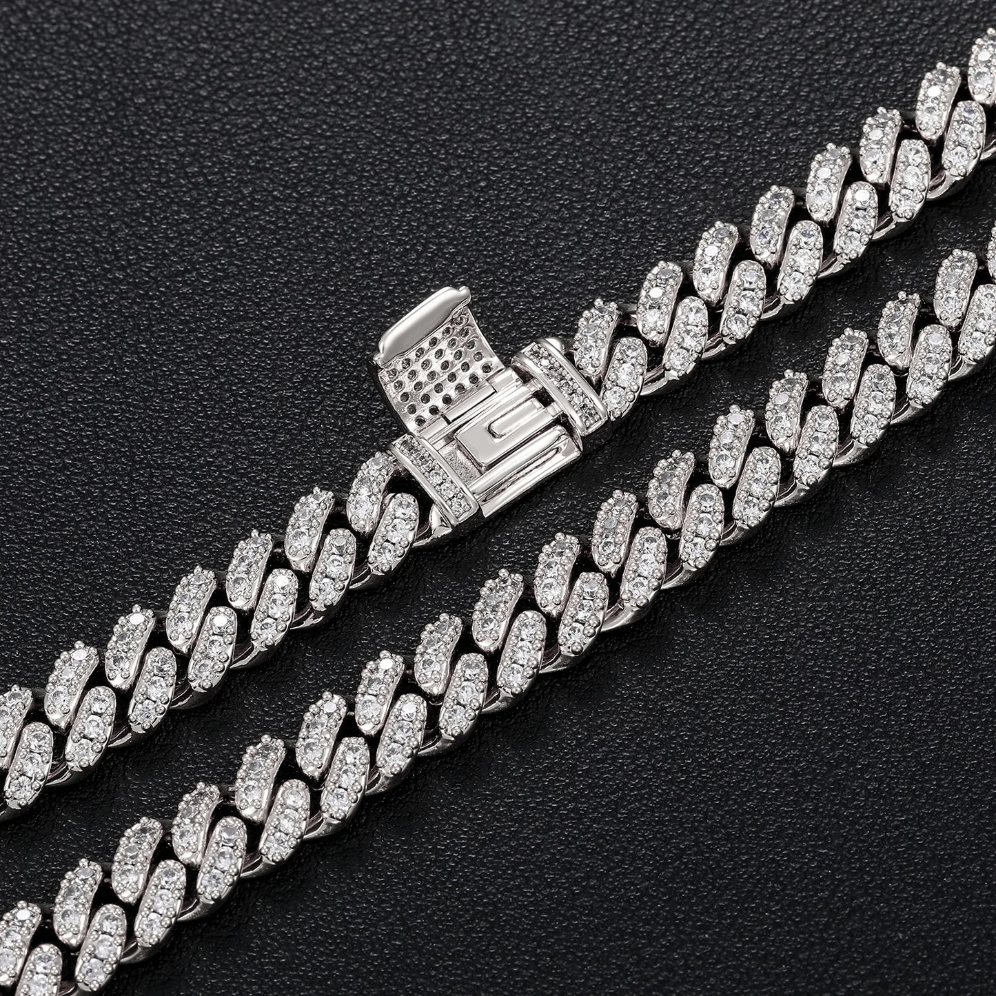 Miami Cuban Chain Necklace – Unisex Hip Hop Copper CZ Jewelry