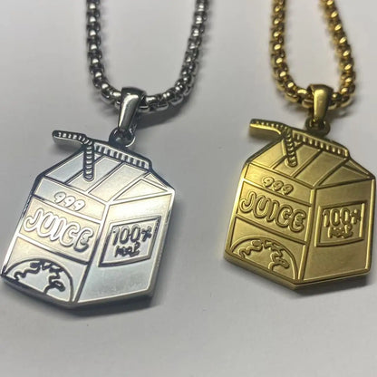 Letter Pendant Necklace – Unisex Hip Hop Jewelry Gift