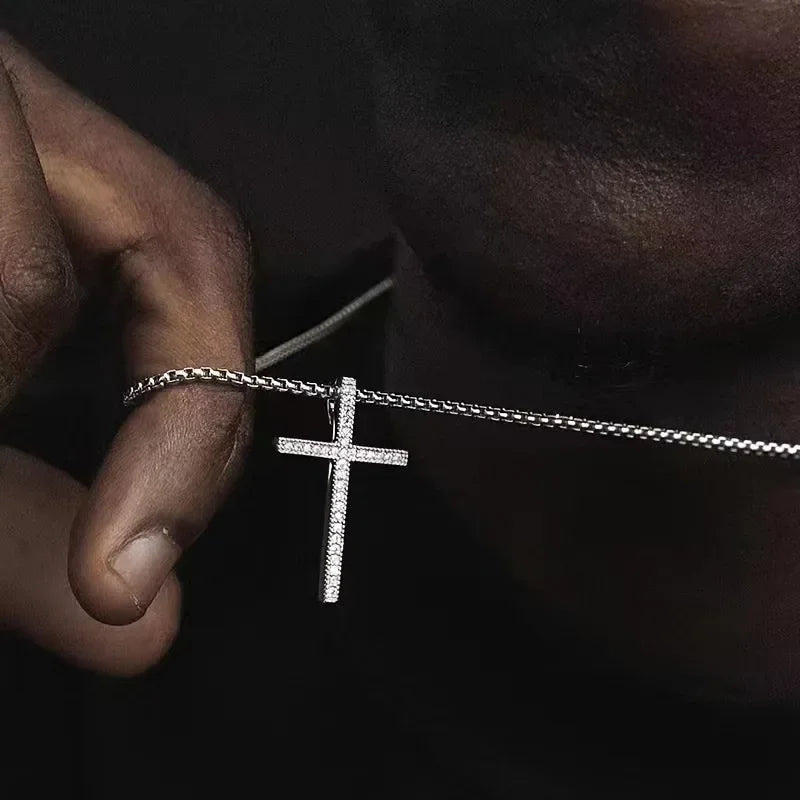 Stainless Steel Pendant Necklace – Men’s Hip Hop Punk Jewelry