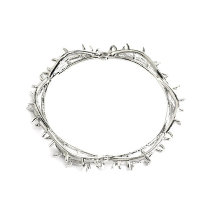 Hip Hop Bracelet – Streetwear Fashion Jewelry Silver